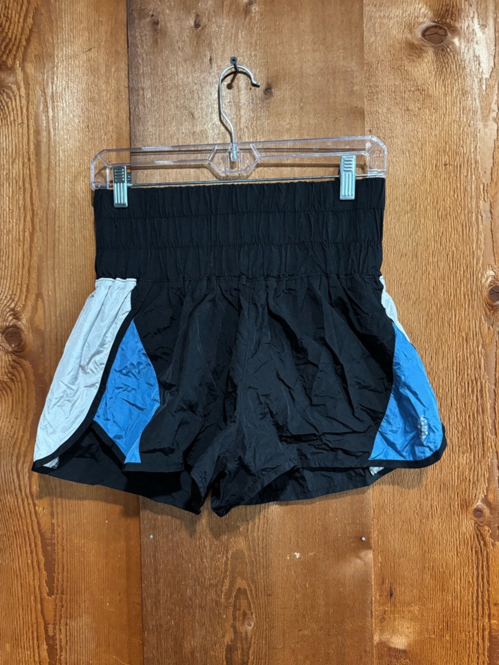 FP Movement Free People The Way Home Shorts Colorblock Black Blue White M